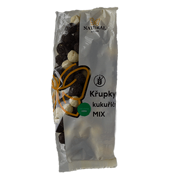 Kukuřičné křupky MIX jogurt &#8211; čokoláda